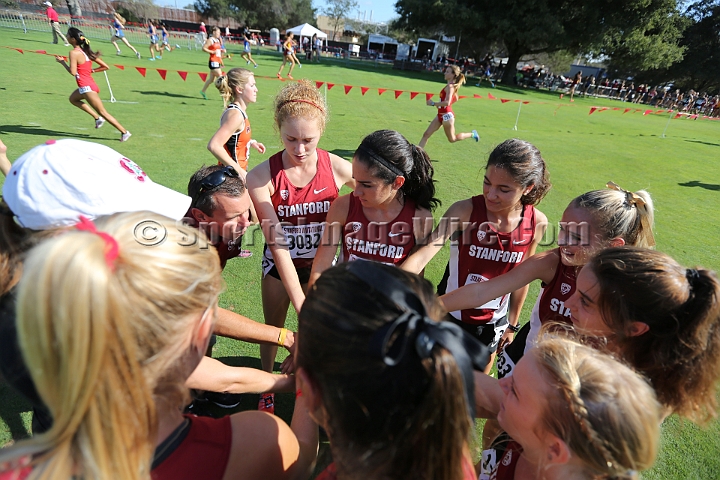 2014StanfordCollWomen-429.JPG - College race at the 2014 Stanford Cross Country Invitational, September 27, Stanford Golf Course, Stanford, California.